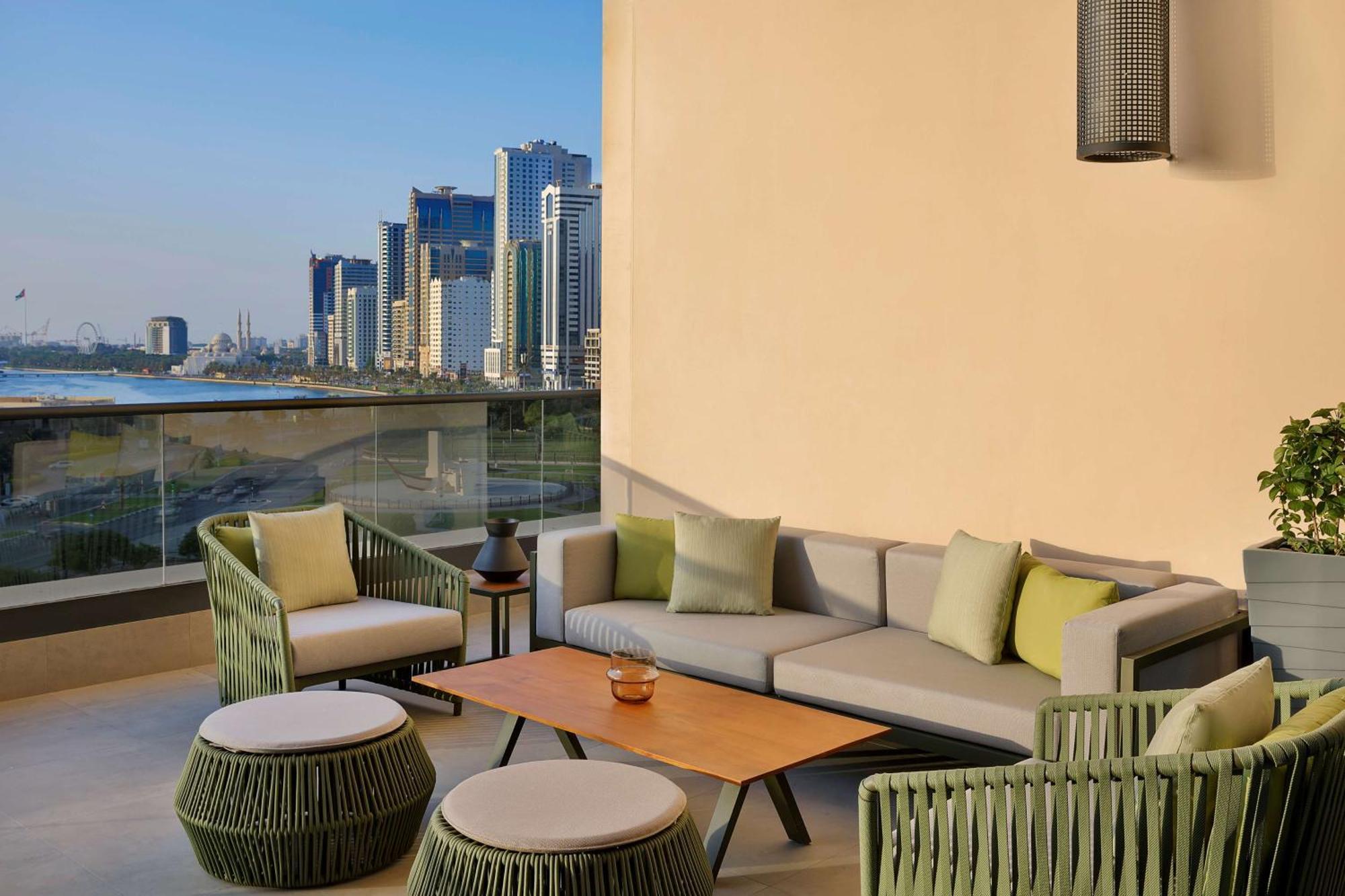 Doubletree By Hilton Sharjah Waterfront Hotel And Residences Exterior photo